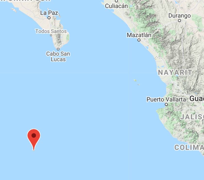 Range Map for Socorro Parakeet