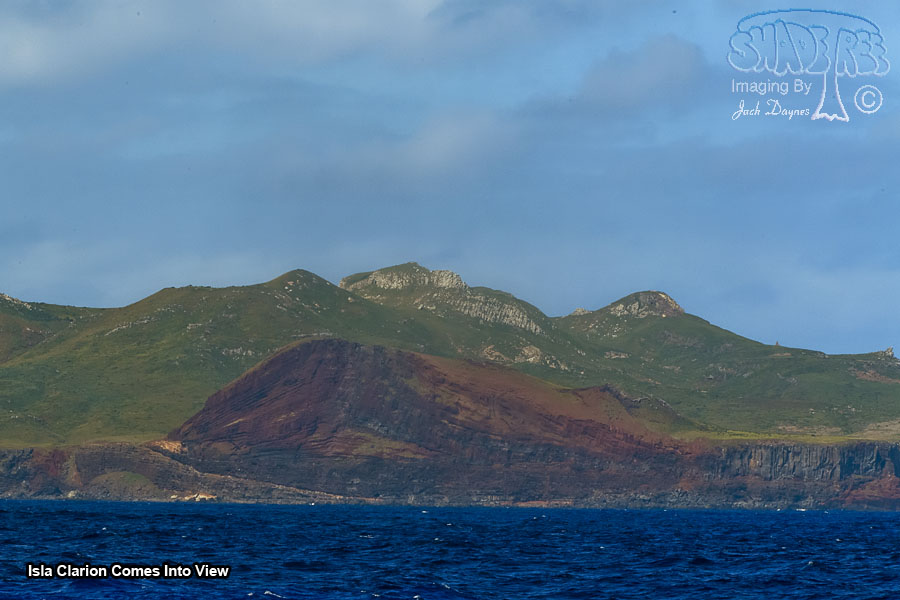 Isla Clarion Comes Into View - n/a