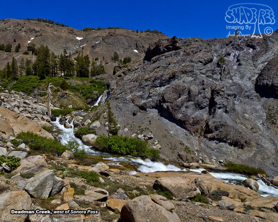 Falls at Deadman Creek - Scenery