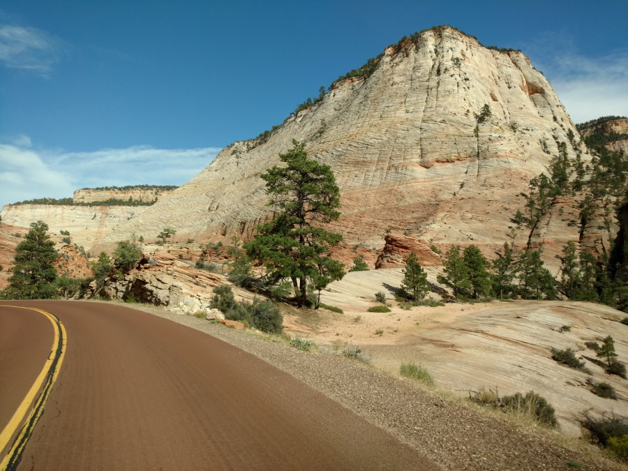 Driveby Scenery In Zion National Park - Scenery