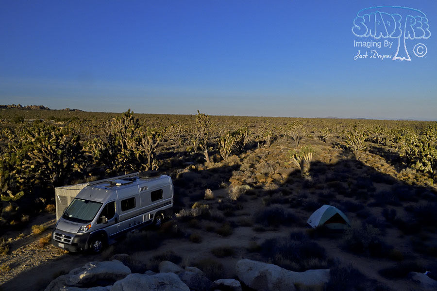Scenery Near Cima Camp at Daybreak - n/a