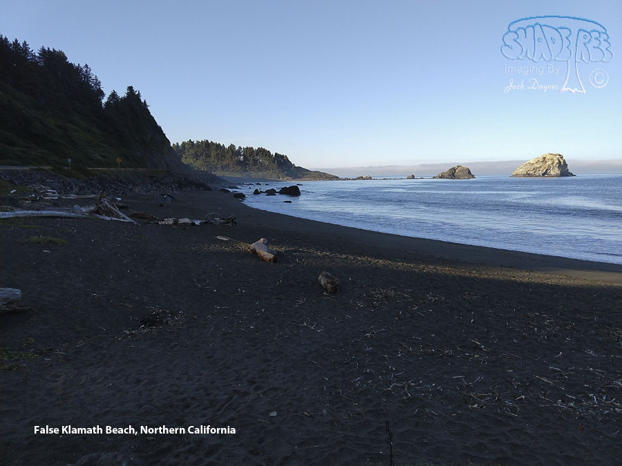 Beach at False Klamath - Scenery