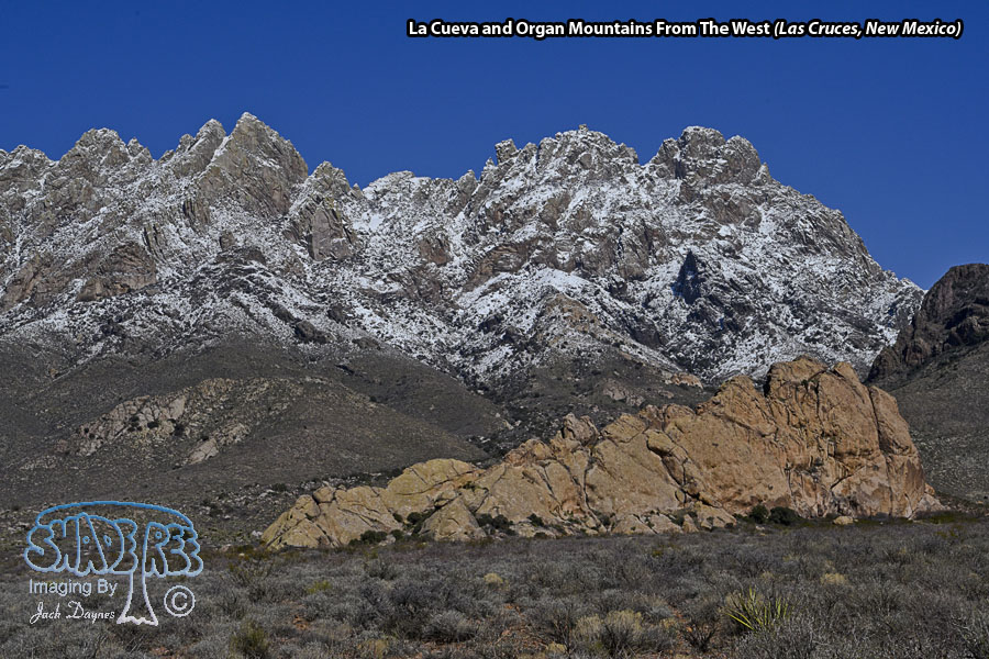 Organ Mountains From The West - Scenery