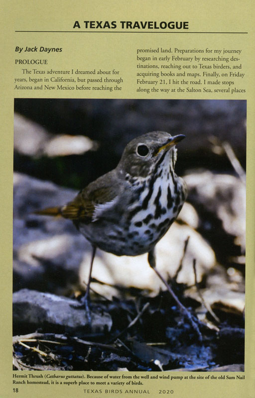 Page 18 - First page of article