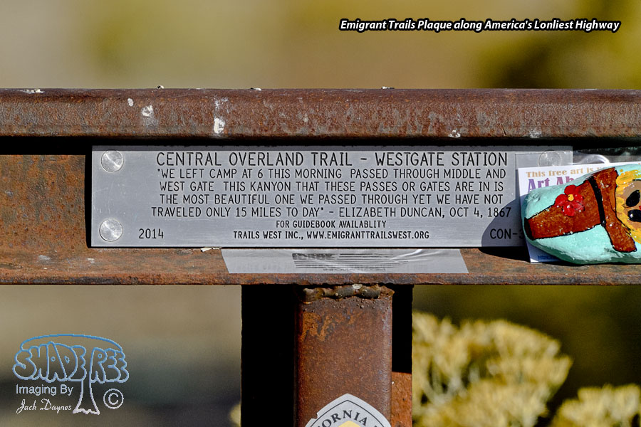 Emigrant Trails Plaque - Scenery