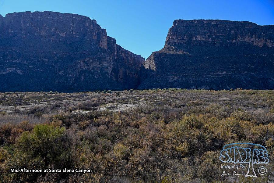 Santa Elena Canyon - Scenery