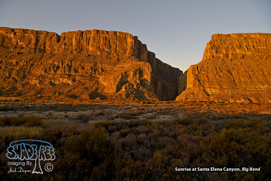 Santa Elena Canyon Sunrise - Scenery