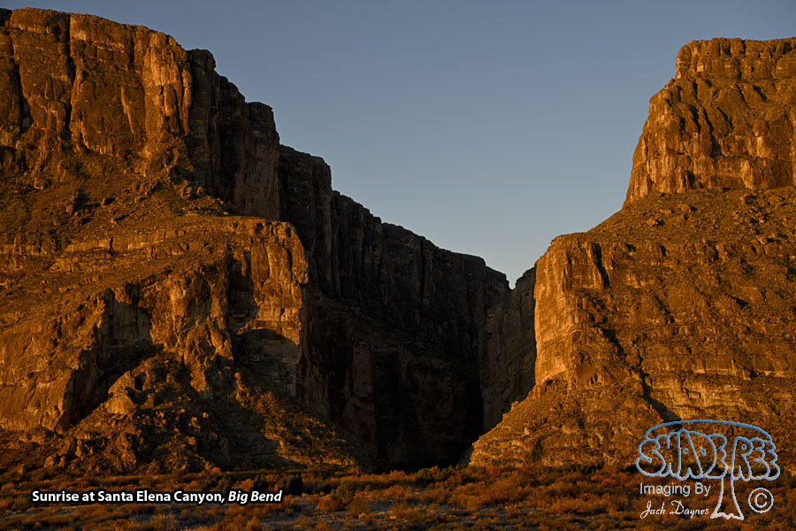 Santa Elena Canyon Sunrise - Scenery