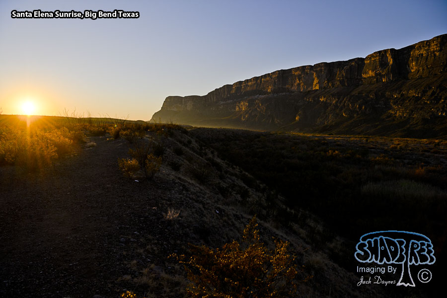 Santa Elena Canyon Sunrise - Scenery