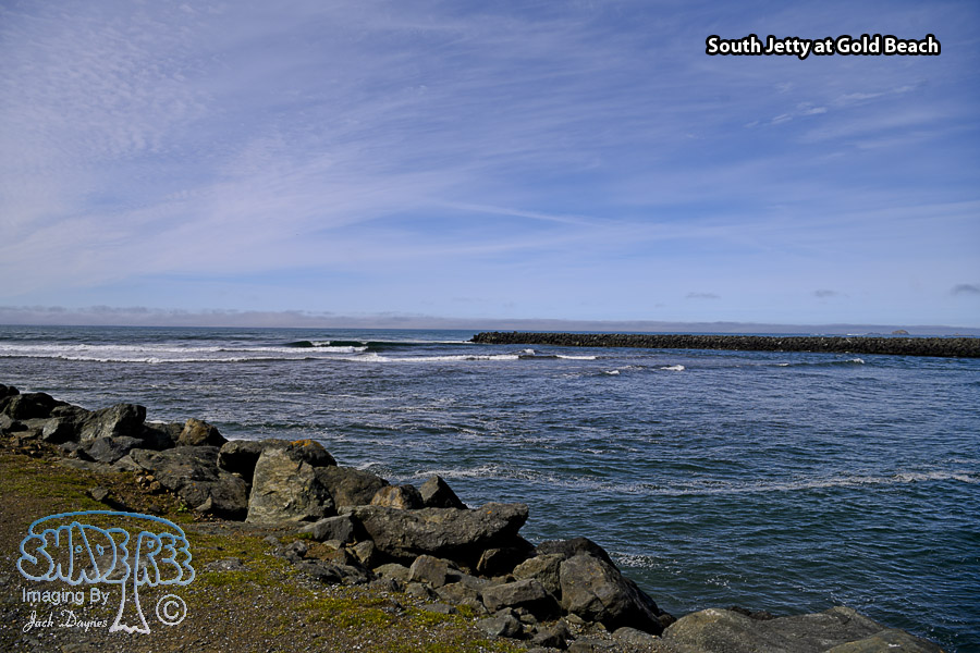 South Jetty at Gold Beach - Scenery