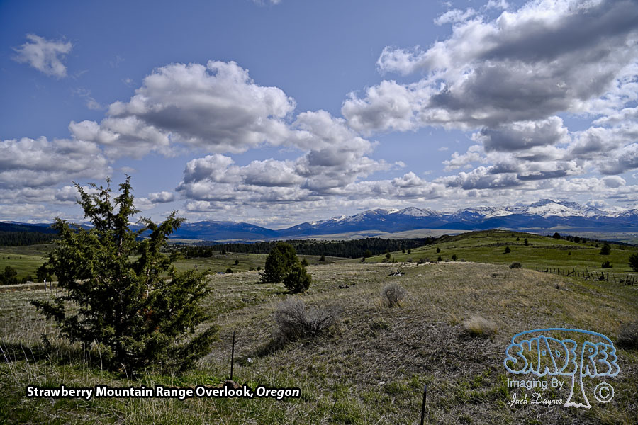 Strawberry Mountain Range Overlook - Scenery