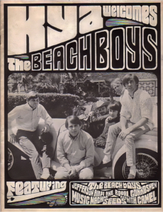 BeachBoys 1966 Tour Poster