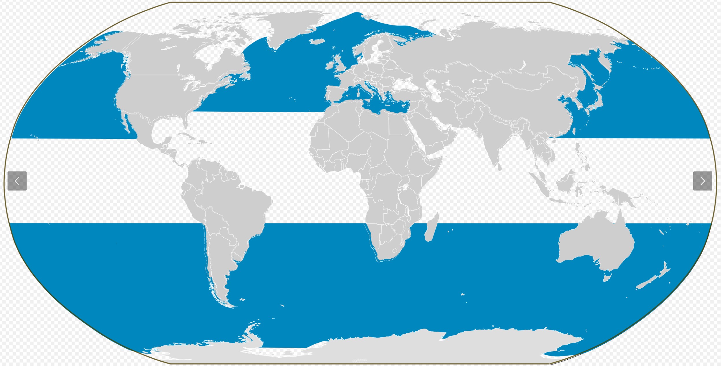 Range Map for Fin Whale