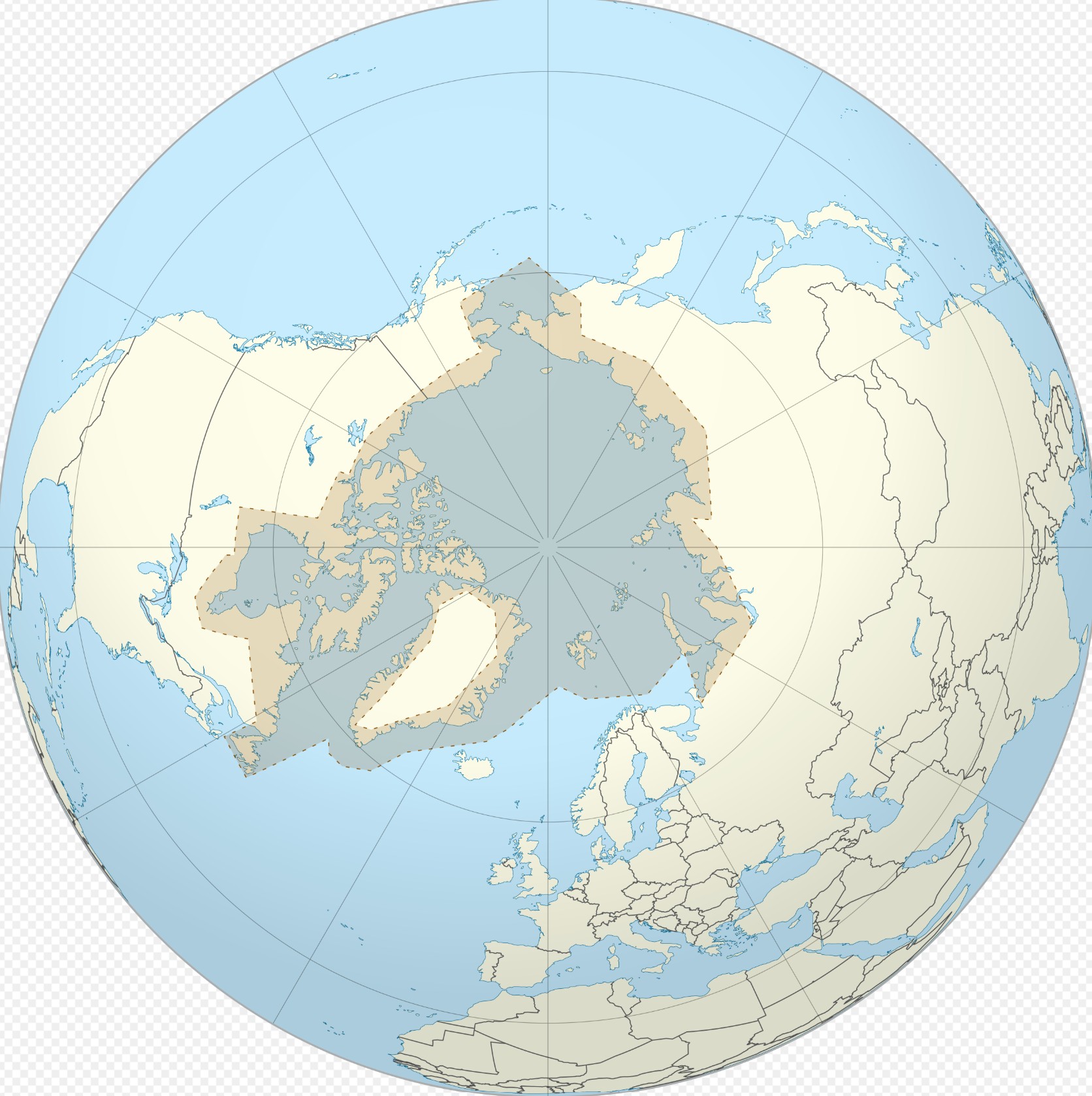 Range Map for Polar Bear