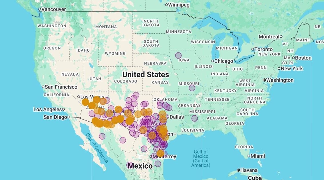 Range Map for Common Streaky-Skipper