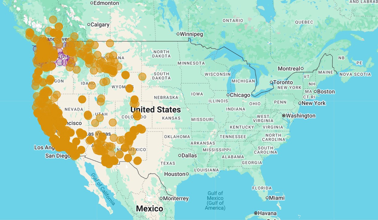 Range Map for Echo Azure